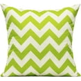 thumbnail image 5 of Spring Outdoor Green Decorative Throw Pillow Covers Sage Green Olive Green Cases Cushion Home Decor Accent Square 18 x 18 Set of 4 for Patio Couch Sofa,Lime Green Geometric, 5 of 5