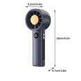 thumbnail image 3 of Binmer Variable Speed Handheld Fan High Wind Power Silent Turbine Mini Portable Outdoor Low-noise Handheld Fan, 3 of 8