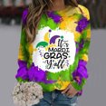 thumbnail image 4 of Gibobby Sudaderas con cremallera Camisa de para mujer, sudadera, camisa de día de fiesta de , Top informal de manga larga (Verde, S), 4 of 5