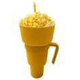 thumbnail image 4 of D-GROEE Snack and Drink Cup - Drink and Snack Cup in One, Stadium Tumbler Cups with Bowl on Top for Movies Home Use, 4 of 7