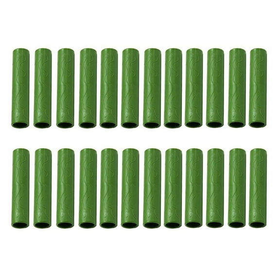 20PCS 11MM Garden Stake Straight Connectors Plastic Garden Stake Connecting Pipe Heavy Duty Plant Support Stake