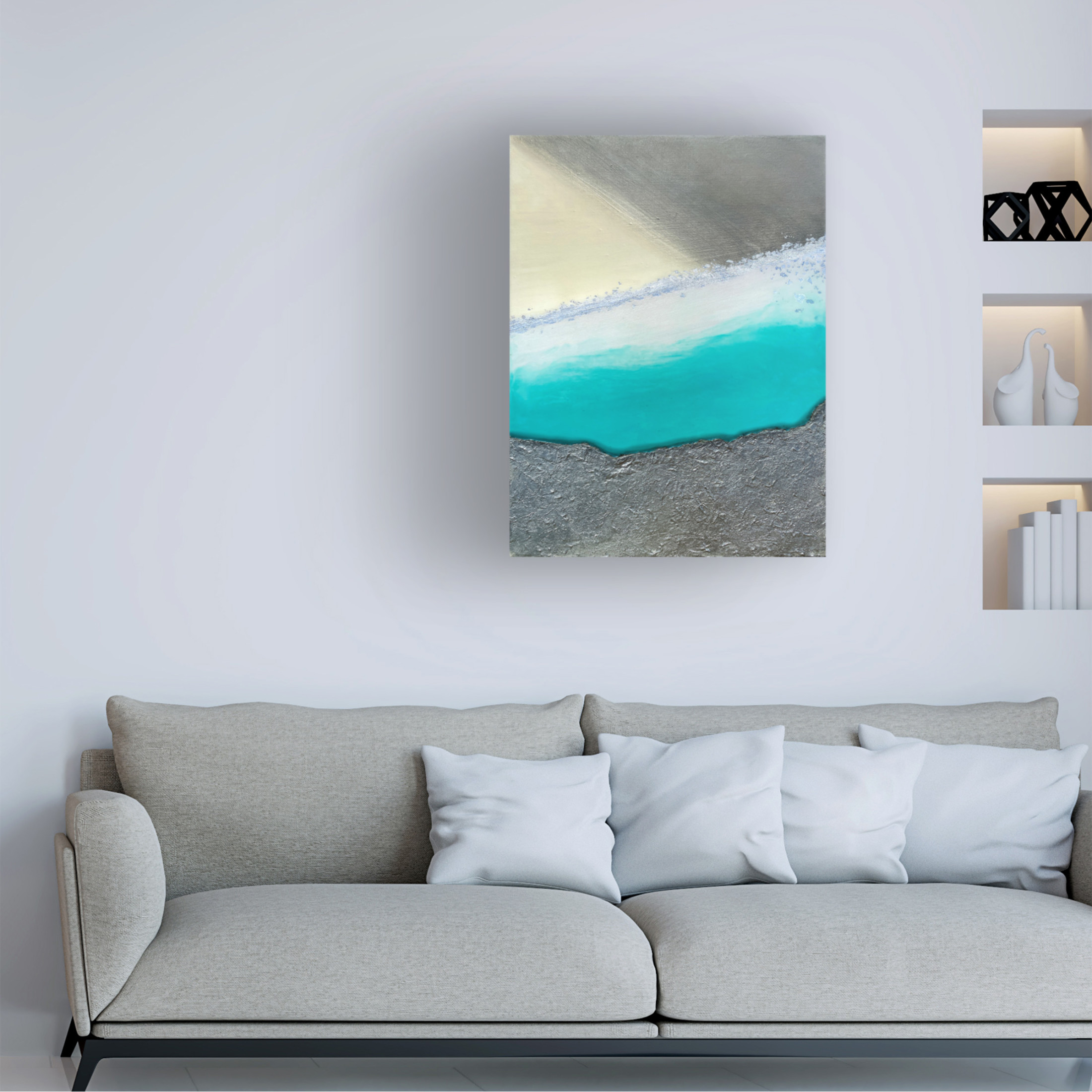 Trademark Fine Art Alyson Storms Desert Oasis 1 Canvas Wall Art