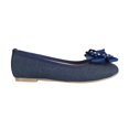 thumbnail image 3 of Balerina Niña Casual mezclilla Diseño con Moño Castalia Casual, 3 of 3