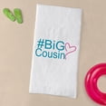 thumbnail image 3 of CafePress - Big Cousin Hashtag - Large Beach Towel, Soft 30"x60" Towel with Unique Design, 3 of 3