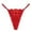 Red, variant on Women's Panties Ladies Fashion Europe And America Lace Underwear Thong in Large Size Elegant Skimpy Lace for Modern Women Red M