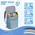 thumbnail image 6 of Travel Cooler Bag - Corgi Footprint Camping Beer Cooler Backpack with Bottle Opener- Waterproof Insulated Picnic Backpacks - Cooler Bag for Beach, 6 of 6