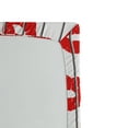 thumbnail image 2 of Ambesonne Glamour Fitted Sheet, Woman Lips Love Behind Bars, Twin Size, Scarlet White and Grey, 2 of 2