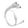 thumbnail image 1 of USB Multi Charger Cable 4 in 1 Stable Output Safe One to Four Type C Charge Phone Plug And Play Fast Charging Charging Adapter Mobile Phone Accessories for Huawei, 1 of 10