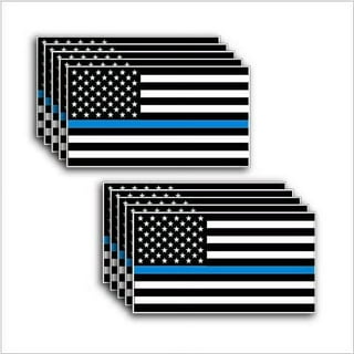 Thin Blue Line Police First Responders Waved Tattered Flag 