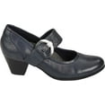 thumbnail image 2 of Women's Earth Noble Mary Jane Admiral Blue Soft Calf 7 W, 2 of 6