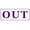 Purple, variant on Printtoo Out Self Inking Rubber Stamp Pre-Inked Office Stamp- Home Office Business Stationery, 47 x 20 mm Black