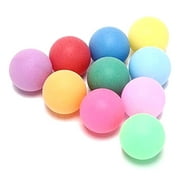 Myst Design 40mm Colored Balls (10//50 Pack) – Plastic Table Tennis Balls for Training, Party Games Activities – Multi-Purpose for Sports