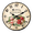 Rose, variant on 12 Inch Vintage Rose Flower Wood Wall Clocks Battery Operated