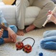 thumbnail image 2 of Hand Drawn Maracas Musical Instruments Rhythmic Balls Shaker Rhythm Balls Shaker Shaking Balls Hand Shaker Balls, 2 of 5
