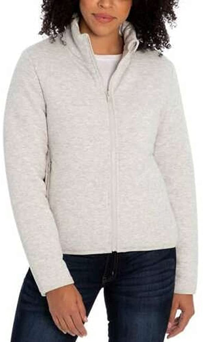 three dots knit jacket