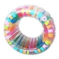 thumbnail image 1 of Flotador Inflable De Piscina Con Rueda De Agua, Balsa De PVC Para Entretenimiento En El Patio Trasero En Verano, 1 of 8