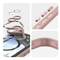 thumbnail image 6 of ELEHOLD Case for iPhone 16, Shockproof Anti-Scratch Full Camera Protector Case with 360° Ring Holder Stand,Pink, 6 of 11