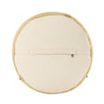 thumbnail image 5 of LR Home Medium Striped Indoor Cylinder Pouf, Tan/Gray, 16" x 16" x 16", 5 of 7