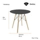 thumbnail image 3 of MESA TIPO EAMES 80 CM COLOR NEGRO, 3 of 6