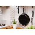 thumbnail image 2 of Crucible Cookware 12-Inch Cast Iron Skillet Set (Pre-Seasoned), Including Large &amp; Assist Silicone Hot Handle Holders, Glass Lid, Cast Iron Cleaner Cha, 2 of 8