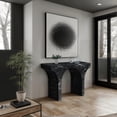 thumbnail image 2 of Meridian Furniture Pomezia Black Marble Finish Console Table, 2 of 8