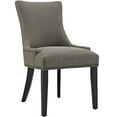 thumbnail image 3 of Modway Duchess Button Tufted Vegan Leather Dining Chair in Black, 3 of 6