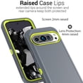thumbnail image 4 of CoverON For Google Pixel 9 / Pixel 9 Pro Case, Military Grade Heavy Duty Full Body Rugged Phone Cover, Gray, 4 of 7