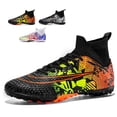 thumbnail image 4 of Zapatillas de fútbol para hombre, zapatos de fútbol, botas de fútbol, entrenamiento de hierba, zapatillas de partido, ultraligeras, antideslizantes, puntas largas, Unisex, 4 of 5