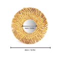 thumbnail image 1 of AIHOME Wall Mirror Woven Handmade Makeup Mirror for Bathroom Bedroom, 1 of 2