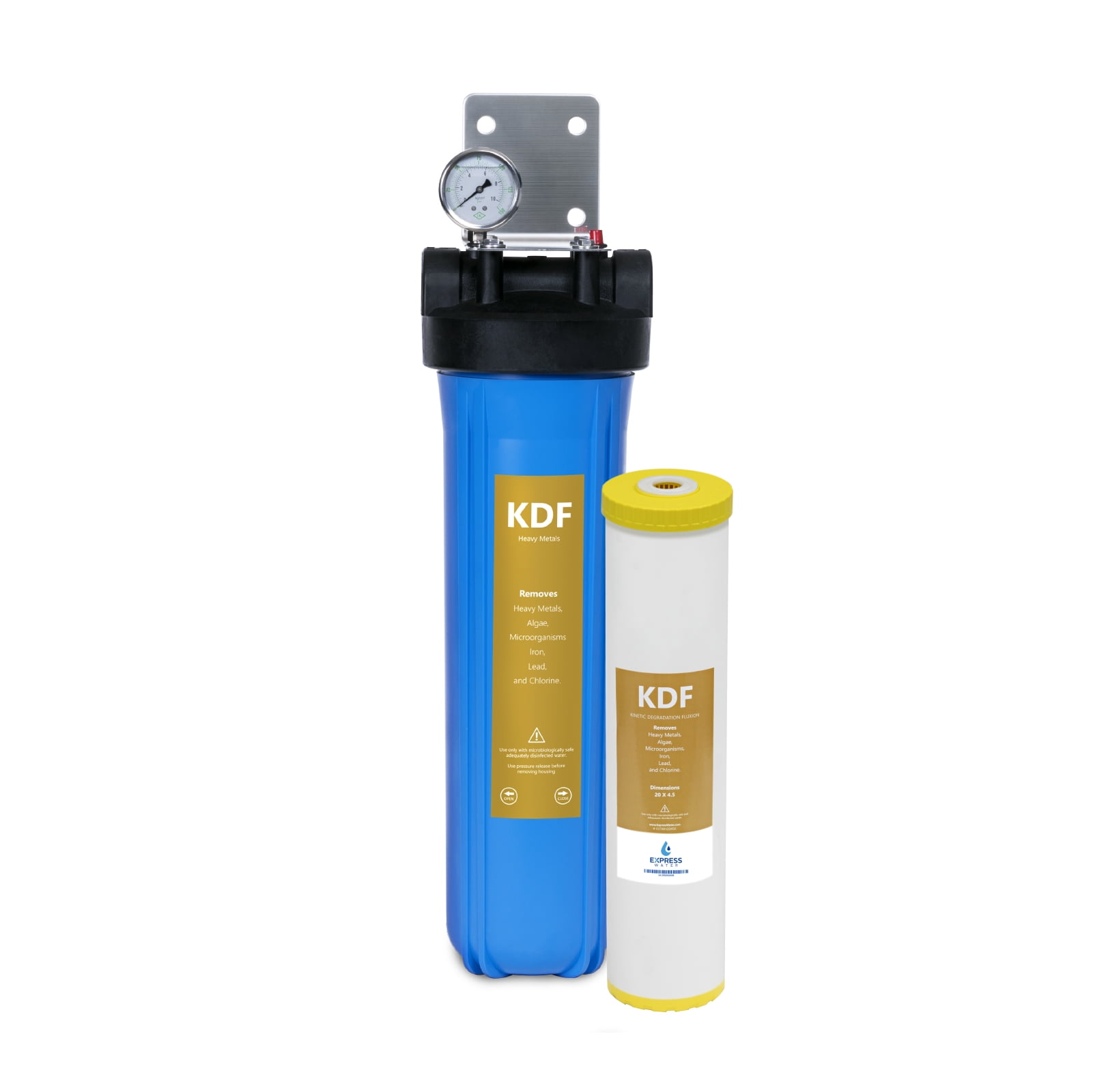 Portable/Counter top CARBON/KDF Chlorine/Heavy Metals/VOC's Filtration System. 