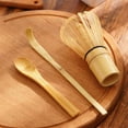 thumbnail image 2 of Abbracc 3 Pieces Matcha Set Japanese Traditional Chashaku Bamboo Whisk, 2 of 16