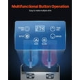 thumbnail image 3 of Vevor SYXRJX212LSGEDMYZV1 12 Liter x 2 Tank Commercial Slushy Machine - Margarita Smoothie Frozen Drink Maker, 3 of 10