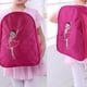 thumbnail image 3 of Mochila bordada de ballet para niñas, bolso deportivo de hombro para niños (rosa y rojo), 3 of 14