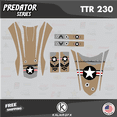 thumbnail image 2 of Kalair GFX Graphics Kit for Yamaha TT-R230 (2005-2023) Predator Series, 2 of 5