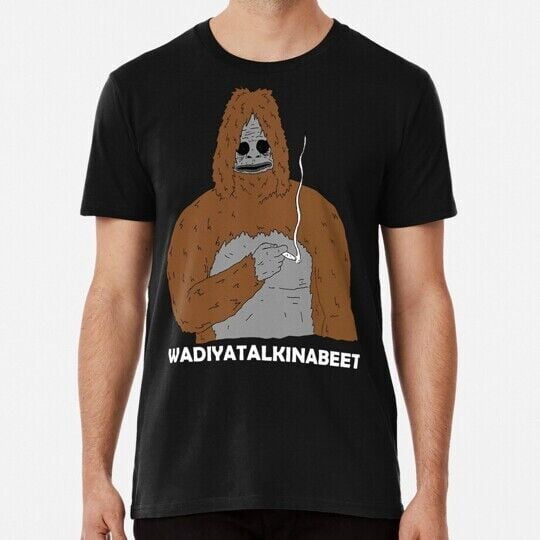 Sassy Big Lez Show Smoking Monkey Size S to 5XL Made in the USA T-Shirt