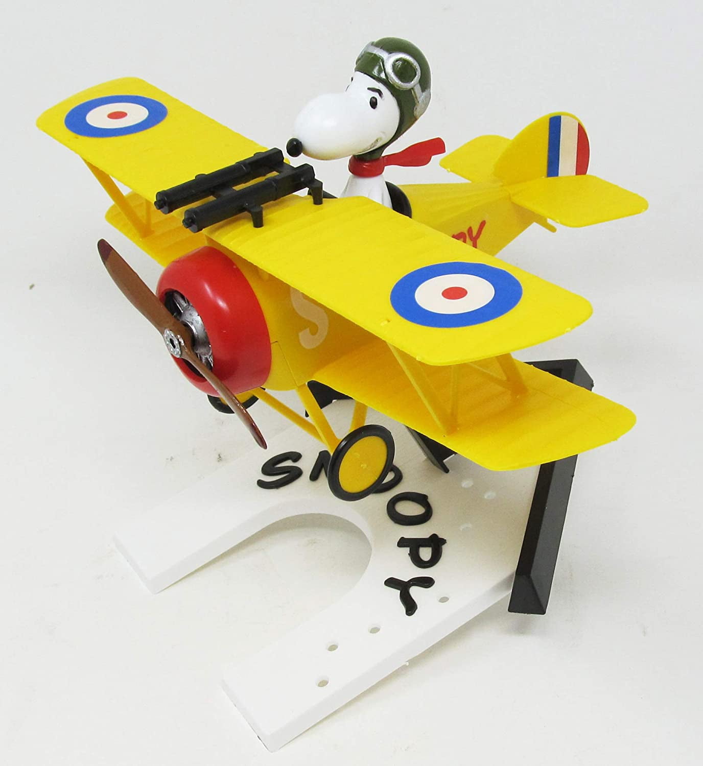 Snoopy and his Sopwith Camel Snap Together Airplane Plastic Model Kit ...
