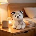 thumbnail image 4 of Husky Plush Toy 7.9 Inch Soft Cotton Stuffed Husky Dog Doll Cute Wolf Plushie Gift for Kids Dog Lovers Removable Washable, 4 of 6