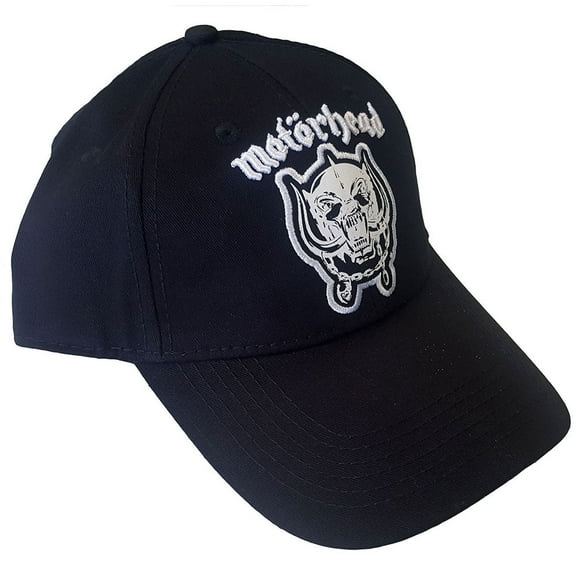 Motorhead Warpig Embroidered Logo Hat Adjustable official Black