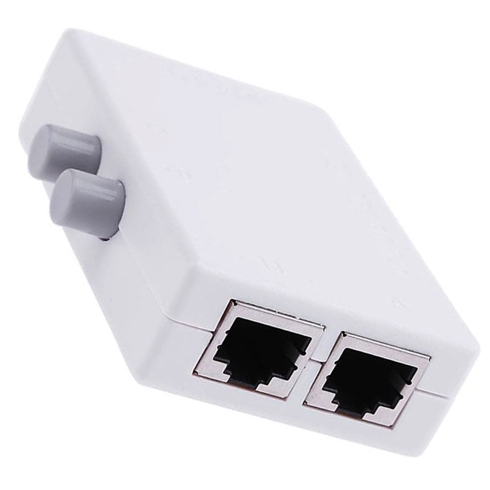 Greenhome 2 in 1/1 in 2 Mini 2 Port AB Manual RJ45 Network
