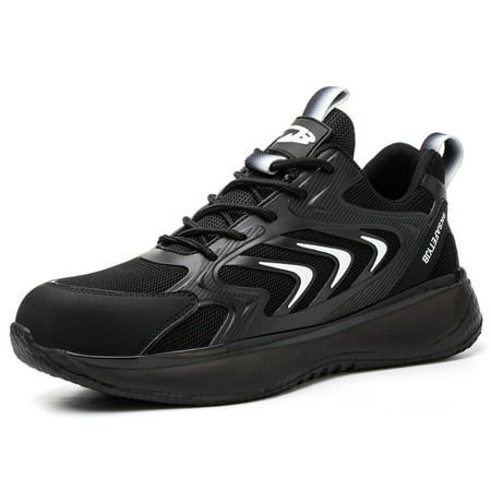 FLTHDD Women s Anti-skid Work Sneakers  Mesh Breathable & Lightweight Shoes  Industries Construction Mechanic Sneakers
