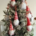 thumbnail image 1 of onlyliua ¡ ¡Descuentos de Temporada! Suministros de Decoración Navideña Muñeco de Hombre Del Bosque de Lana de Punto Colgante Pequeño Muñeco Sin Rostro Colgante de Decoración de Árbol de Navidad, 1 of 6