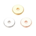thumbnail image 2 of U8MO 50pcs Brass Spacer Disc Beads Smooth Mini Metal Loose Beading DIY Craft 4x1.6mm-Platinum, 2 of 2