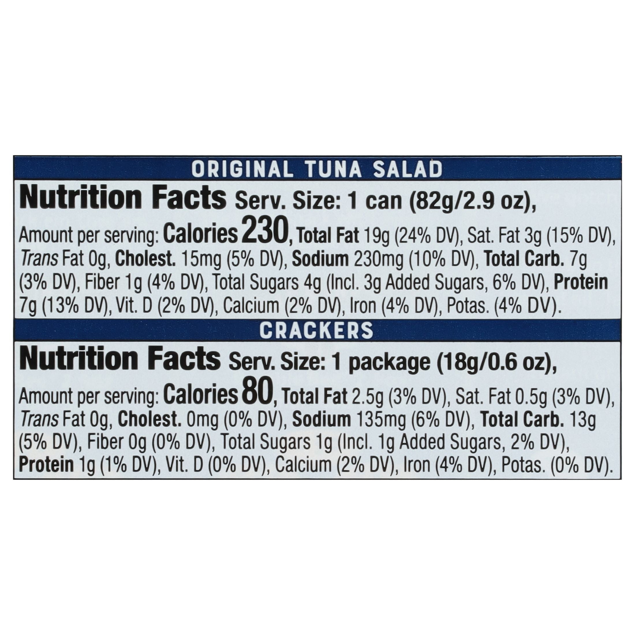 (3 pack) Bumble Bee Snack on The Run Tuna Salad with Crackers Kit, Wild Caught, Ready to Eat, 8g Protein per Serving, Shelf Stable Box, 3.5 oz (Pack of 3)