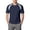 Navy, variant on Men's Quick Dry Athletic T-Shirt, Breathable Short Sleeve Training Shirt Top for Gym & Sports Navy