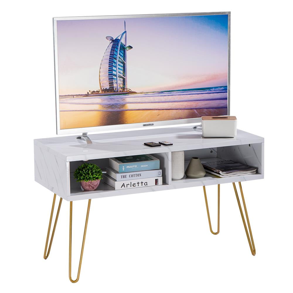Zimtown Console Table & Deak Modern for Home Office TV with