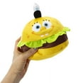 SpongeBob SquarePants Krabby Patty Stuffed Animal Toy, Plushy 8.5in ...