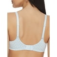 thumbnail image 2 of Women's Maidenform 9436 Comfort Devotion Extra Coverage Underwire Bra (Girlie Pin Blue Whimsy 34C), 2 of 2