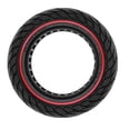 thumbnail image 2 of 102.5 Ligne Rouge Pois Rouges pour Pneu Plein Nid d'Abeille pour Trottinette Électrique Max G30 102.5 Ligne Rouge, 2 of 6
