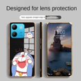 thumbnail image 1 of infinix Note 30 Pro 5G 30i Note30i Elegante Lucky Doraemon Brillante Plating Square Edges Funda Exquisita Suave, 1 of 4