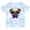 Tie Dye Blue, variant on Inktastic Pug Dog July 4th Patriotic Sunglasses Boys or Girls Toddler T-Shirt